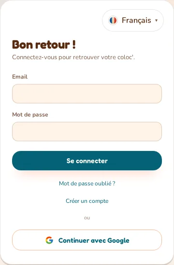 Screenshot of the MeeTiPi app: How do I log in?